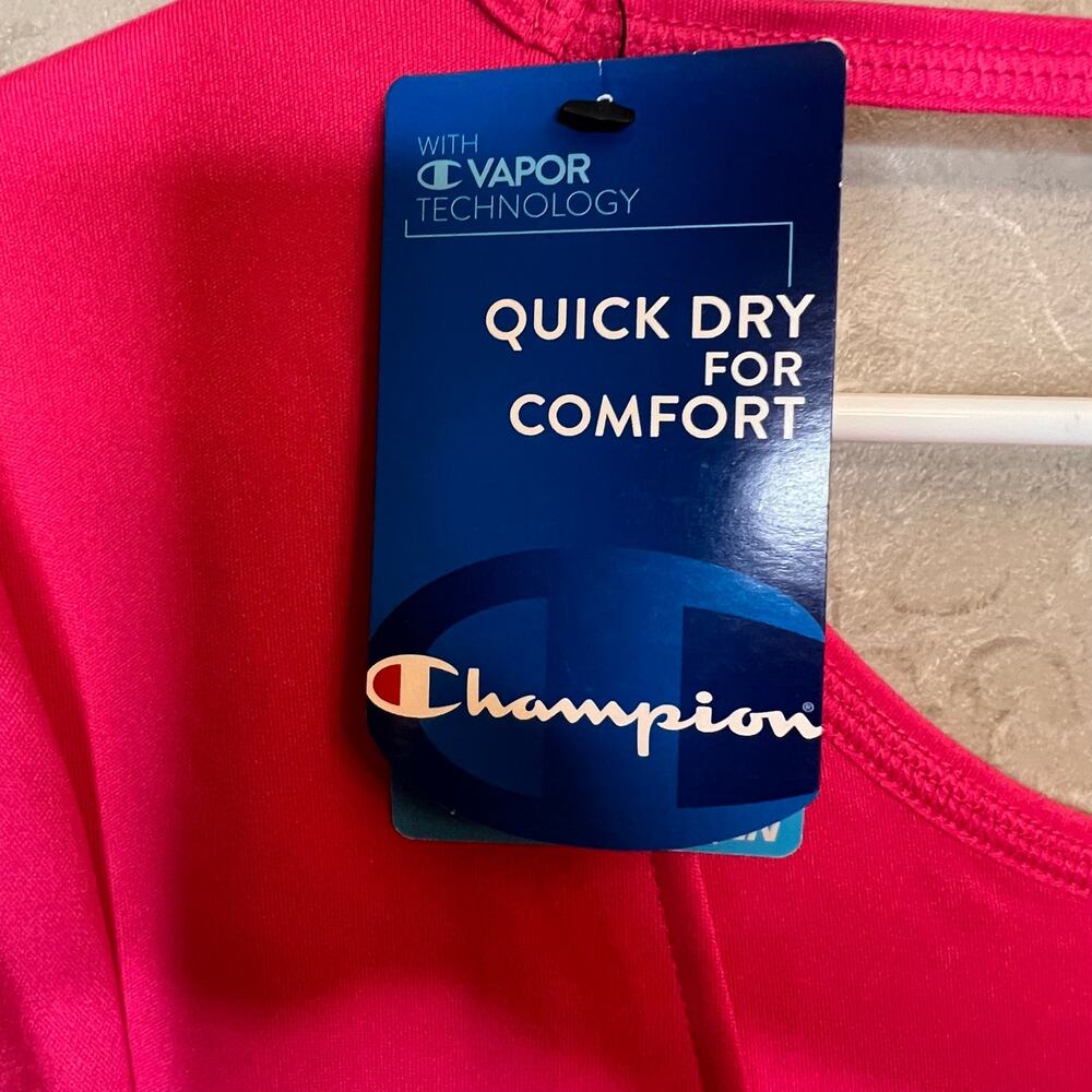 NWT Champion Powertrain Hot Pink OU Ohio University Back Cut Out Shirt Medium - Picture 5 of 9